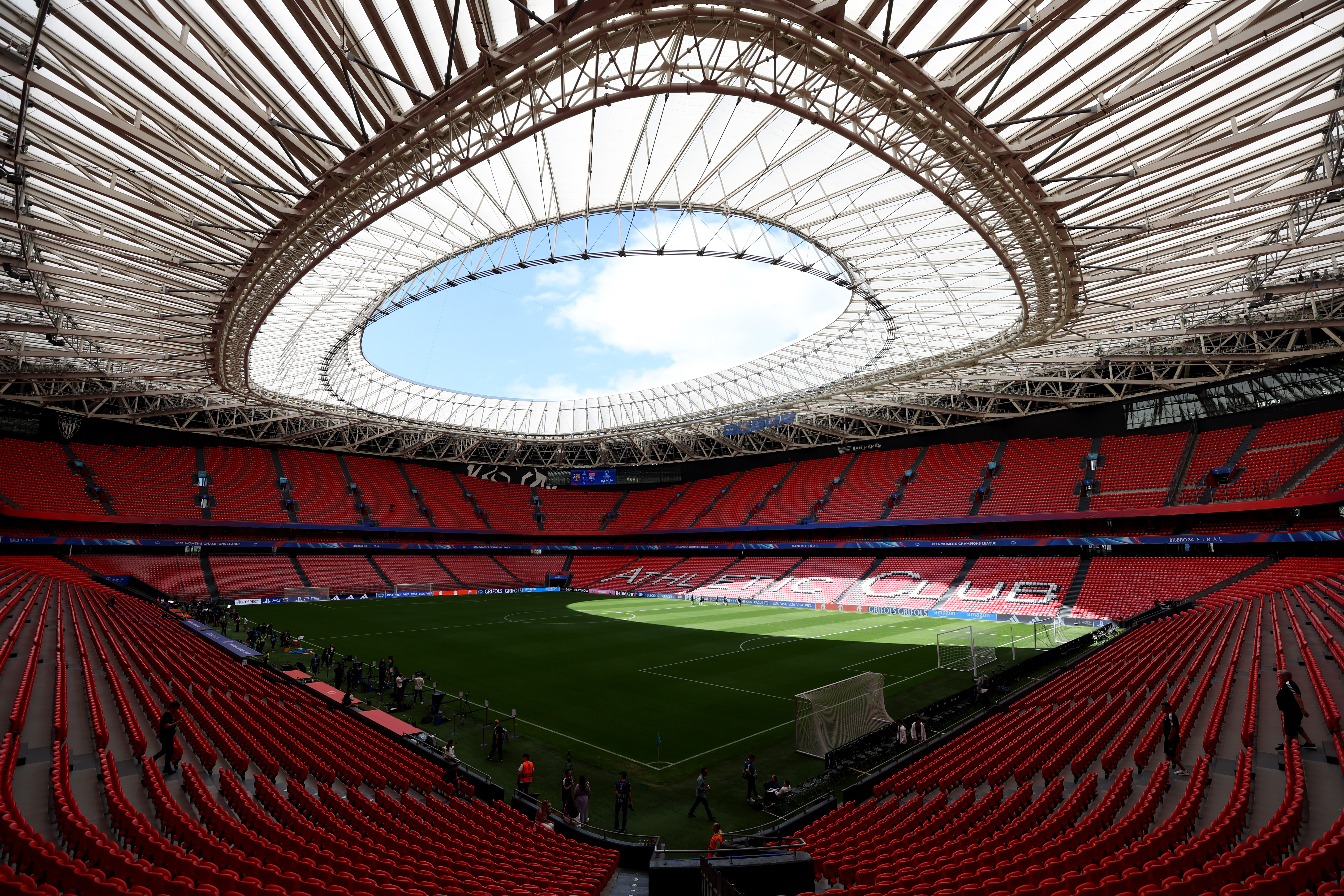 Olympique Lyonnais Training Session And Press Conference - UEFA Women’s Champions League Final 2024